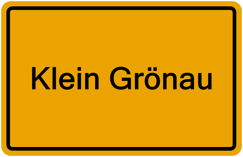 Handelsregisterauszug Klein Grönau